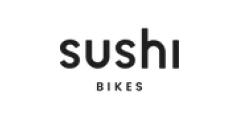 The logo of the bicycle startup SUSHI Bikes
