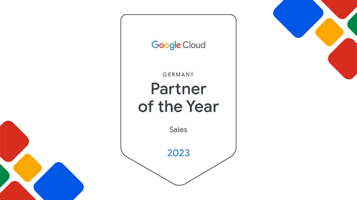 PCG got the Google Cloud partner of the year award 2023
