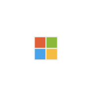 Microsoft logo with four colored squares (red, green, blue, yellow) arranged in a 2x2 grid.